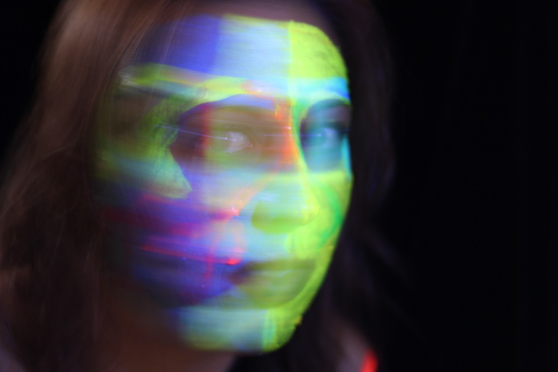 Illustration for article titled 10 Psychedelic Blacklight Portraits